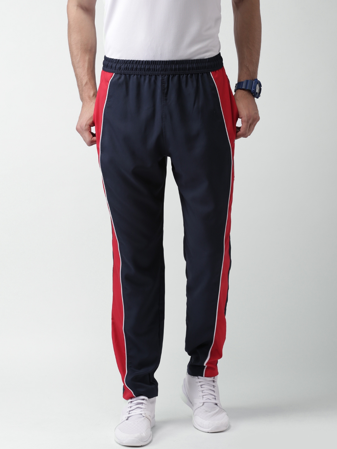 colour block track pants