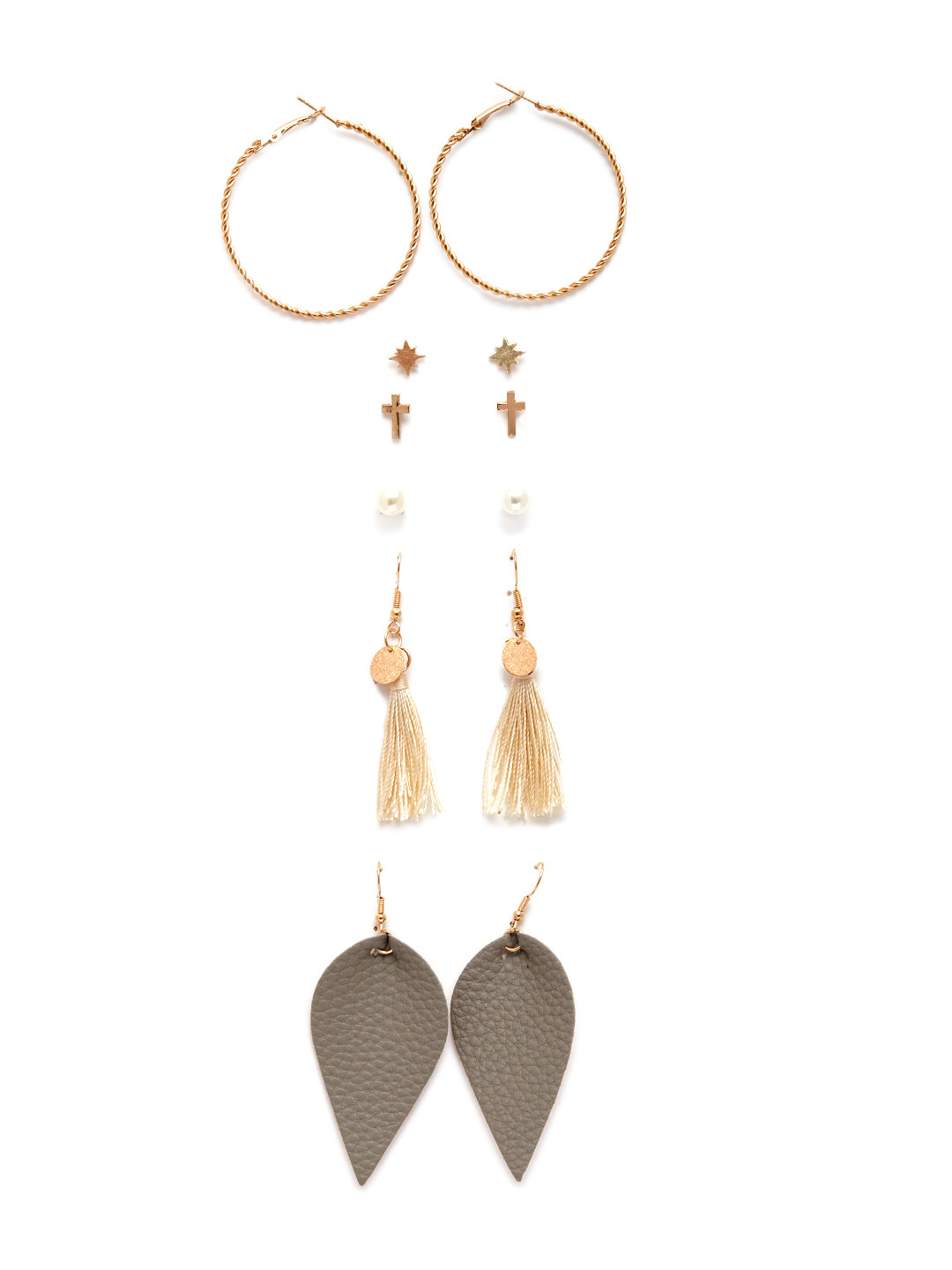 Buy URBANIC Set Of 6 Earrings Earrings for Women 16106188 Myntra