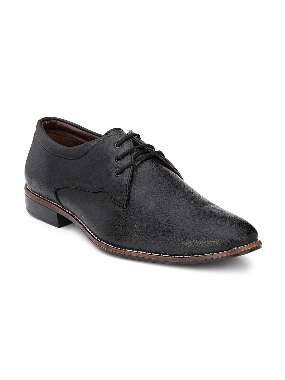 mactree black formal shoes