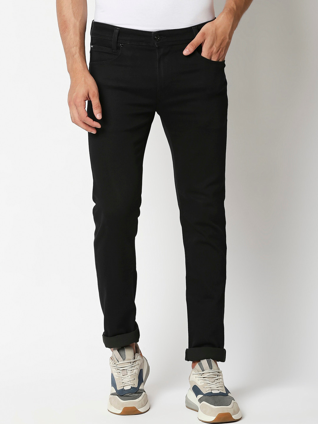 Buy Pepe Jeans Men Black Slim Fit Jeans Jeans for Men 16114464 Myntra