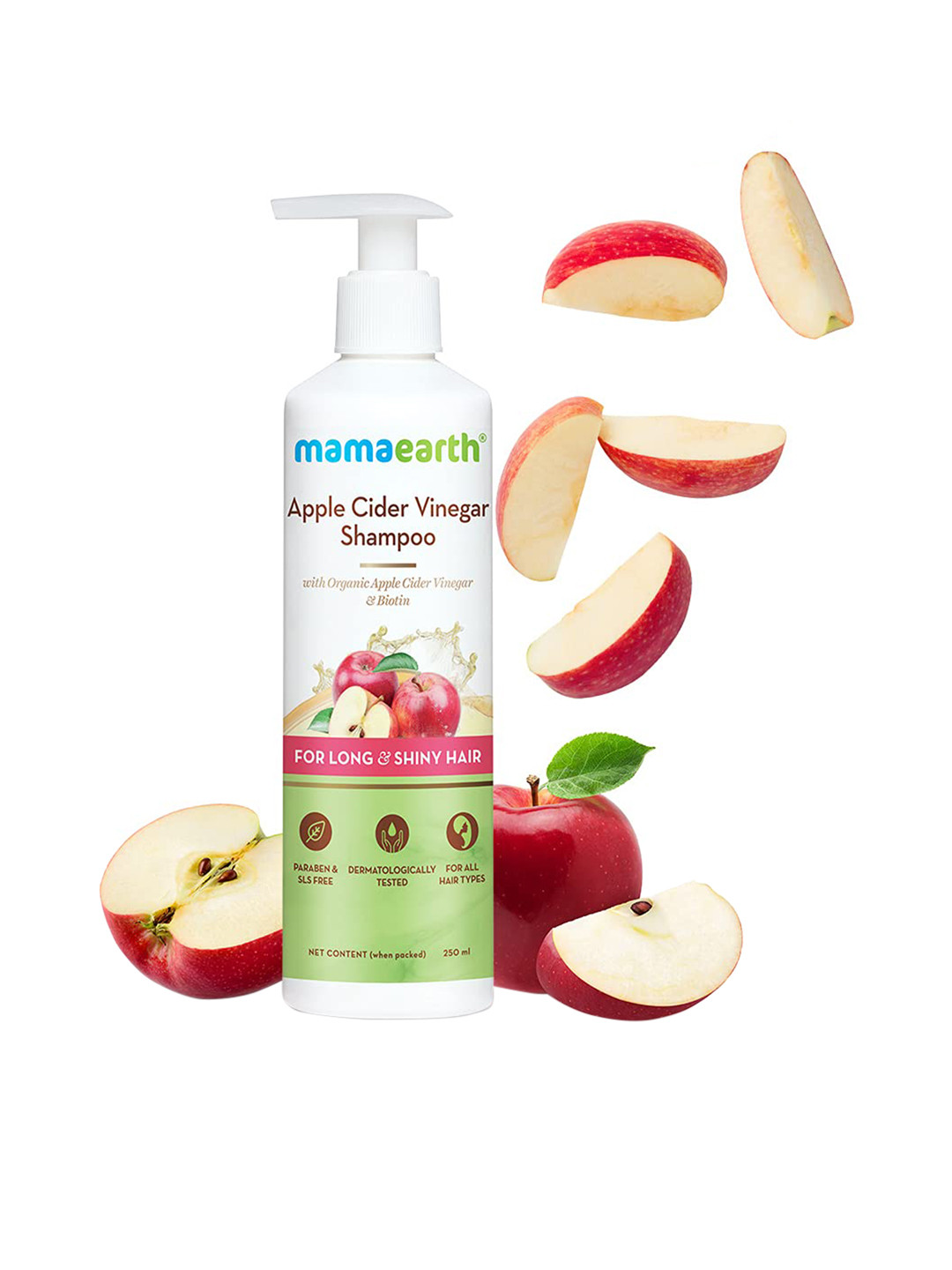 Buy Mamaearth Unisex Apple Cider Vinegar Shampoo 250ml Shampoo for