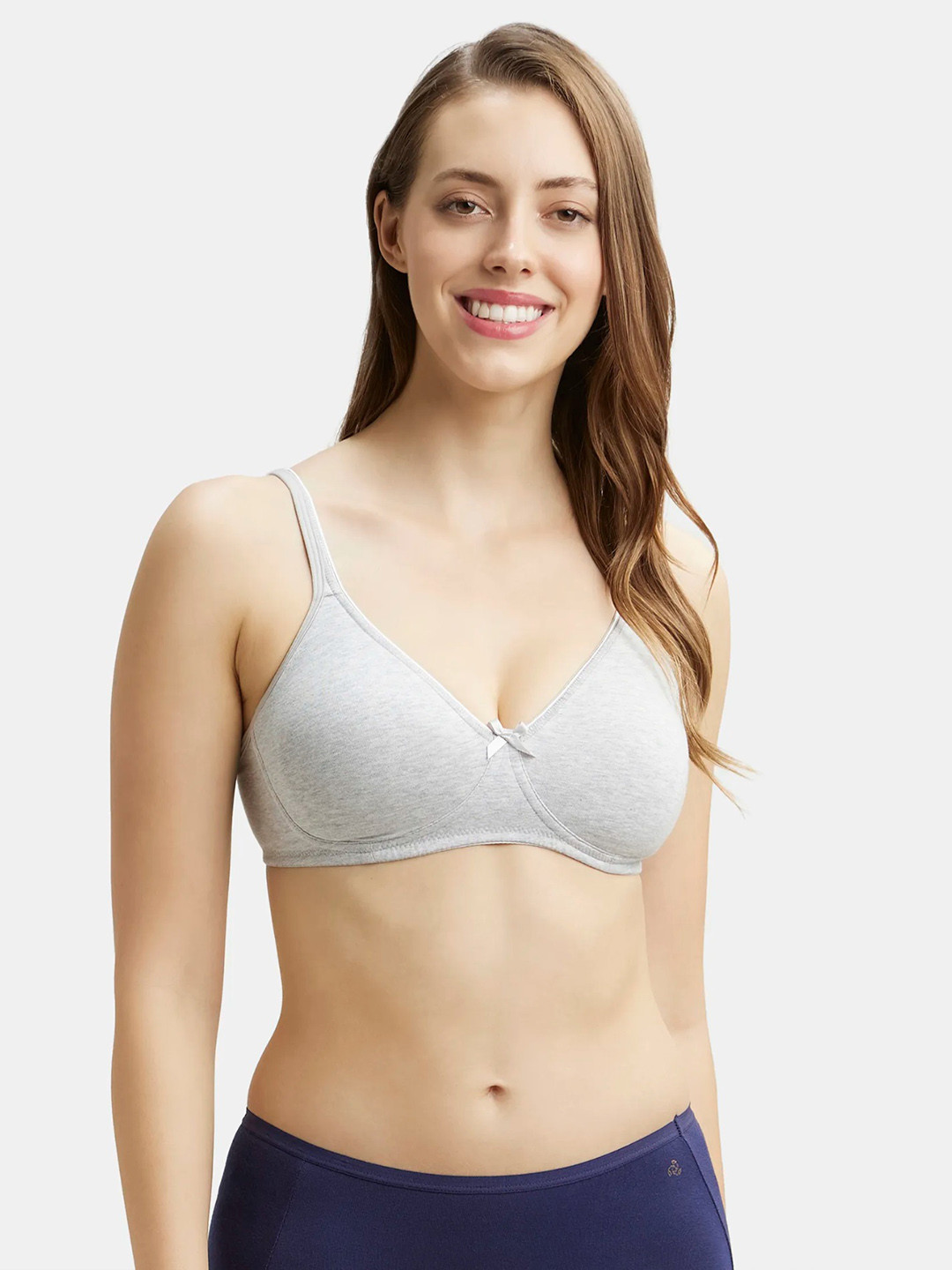 Buy Jockey Women Seamless NonPadded Bra 1722 0105 STGML Bra for Women
