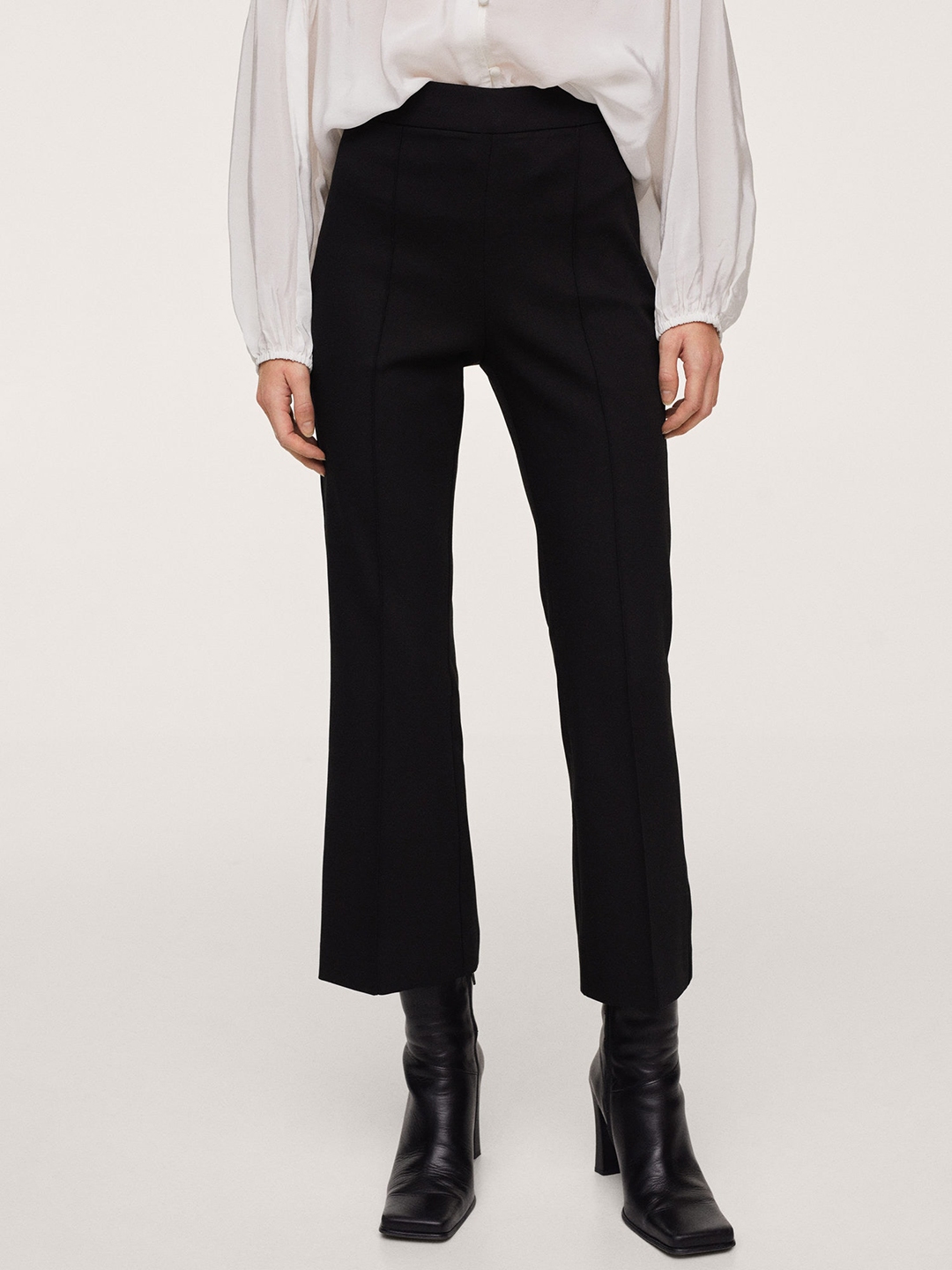 mango pleated trousers
