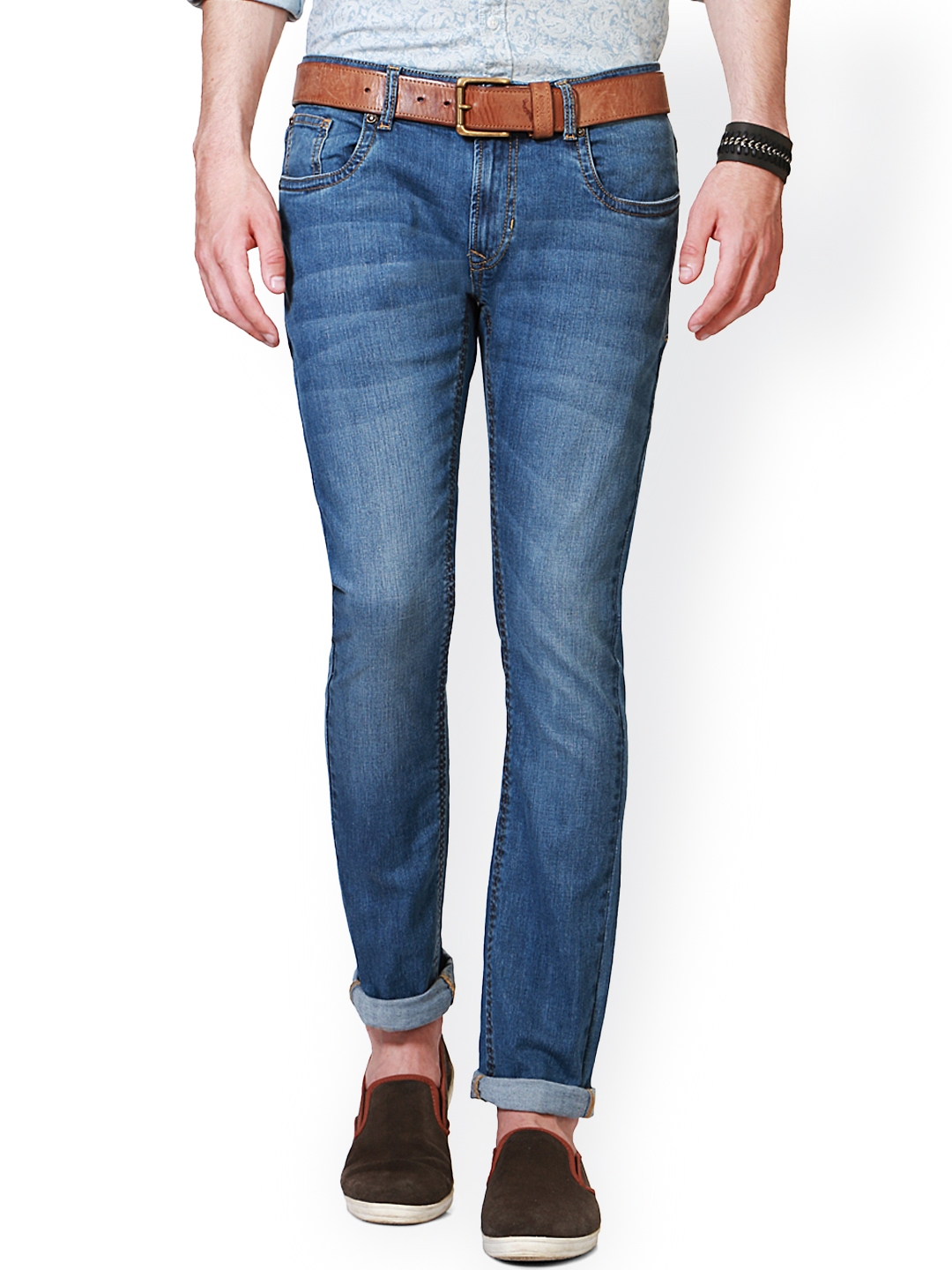 peter england black jeans