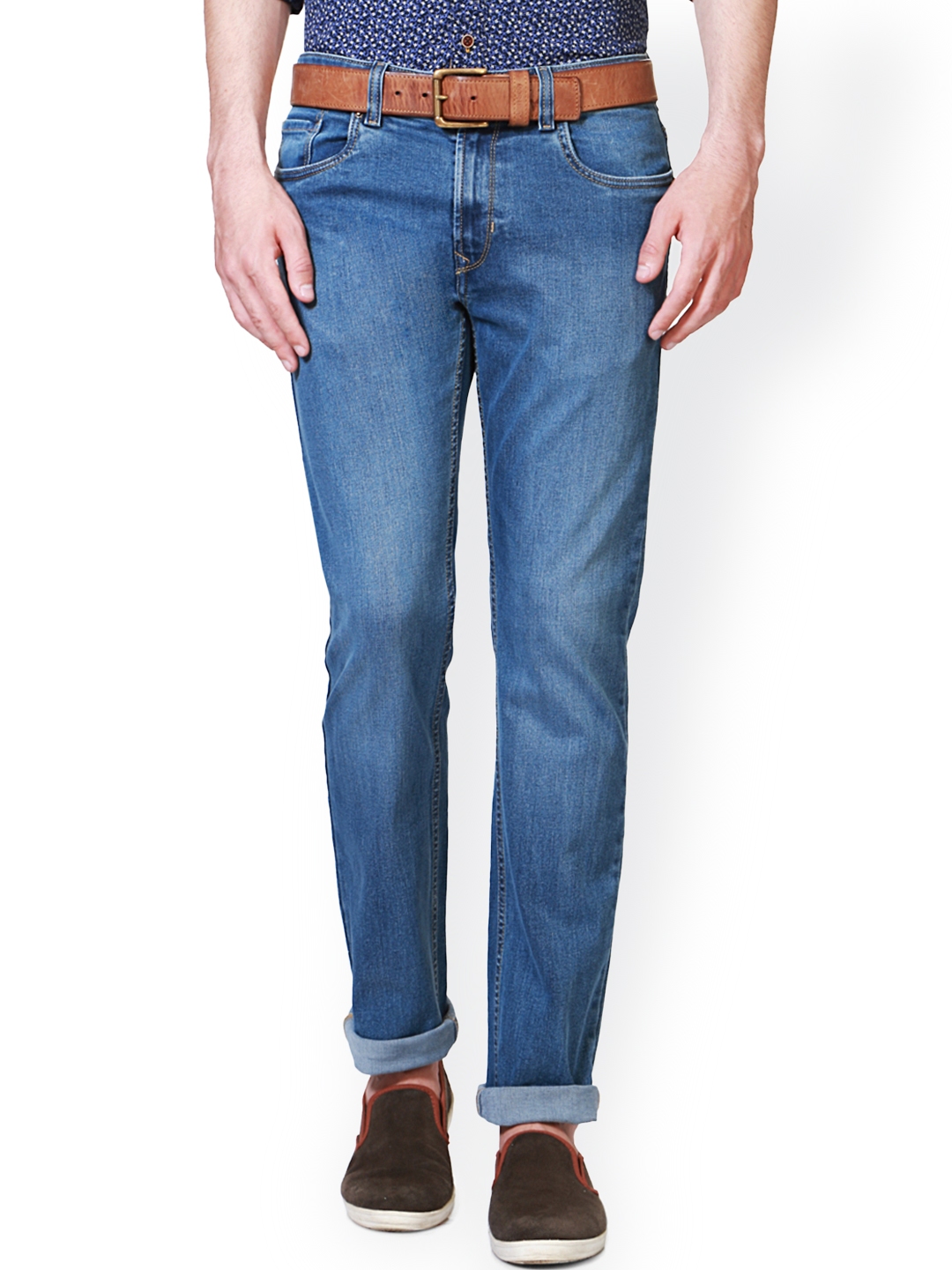 peter england black jeans