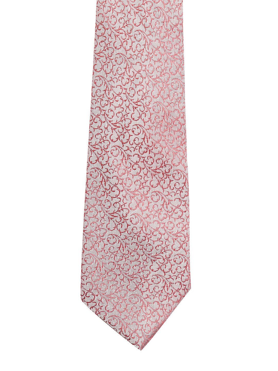 Buy Peter England Statements Pink Patterned Tie Ties for Men 1614077