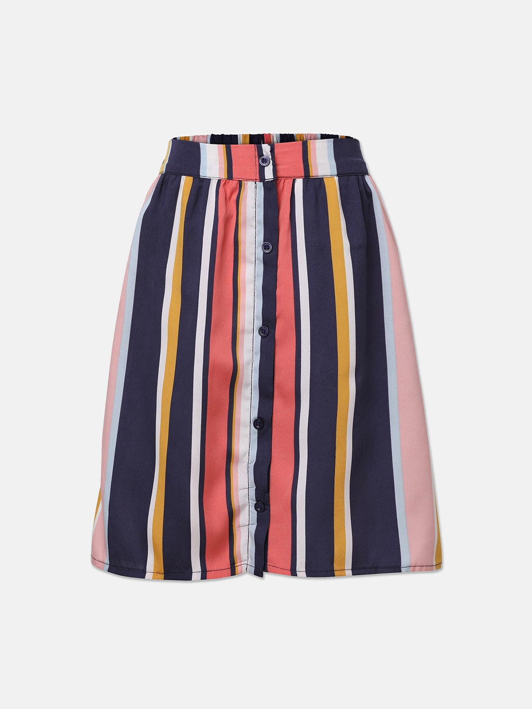 blue & white striped pants