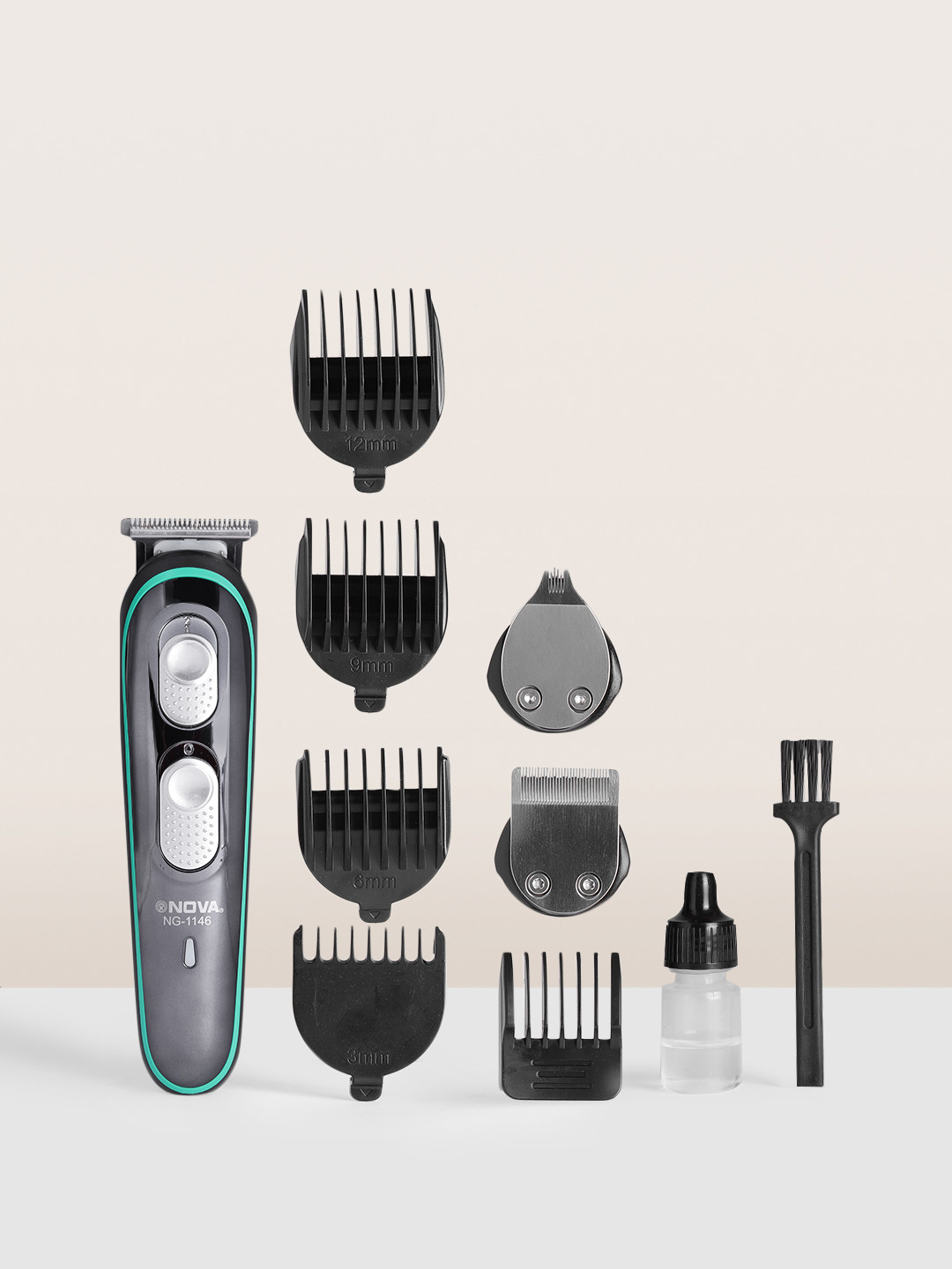 Buy NOVA NG 1146 Multi Grooming Trimmer Kit Black & Blue Trimmer for
