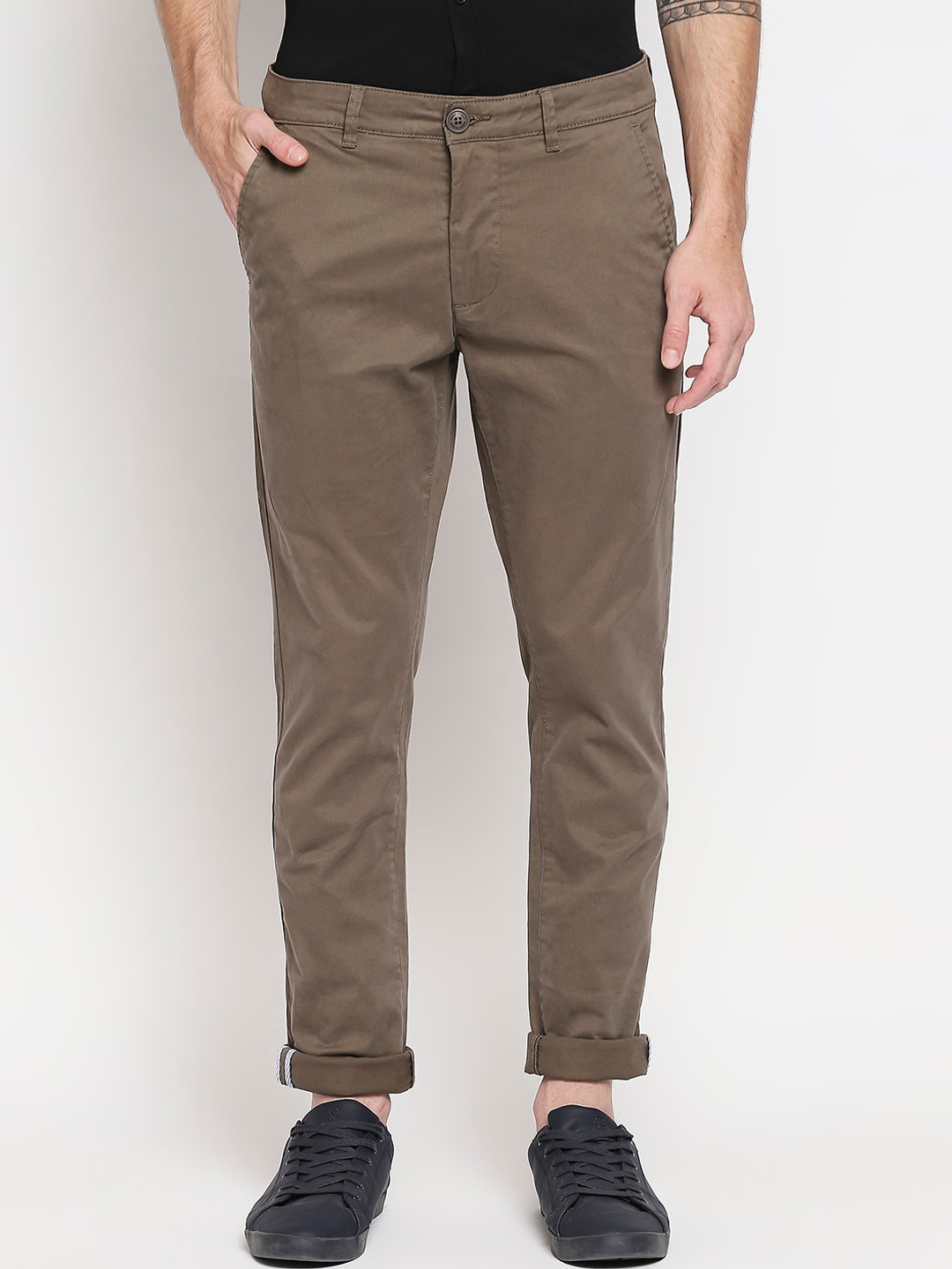 Buy Being Human Men Olive Green Slim Fit Jeans Jeans for Men 16169068 Myntra