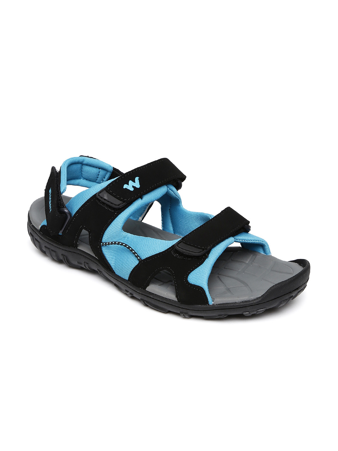 Buy Wildcraft Men Black & Blue Vidar Sports Sandals Sports Sandals