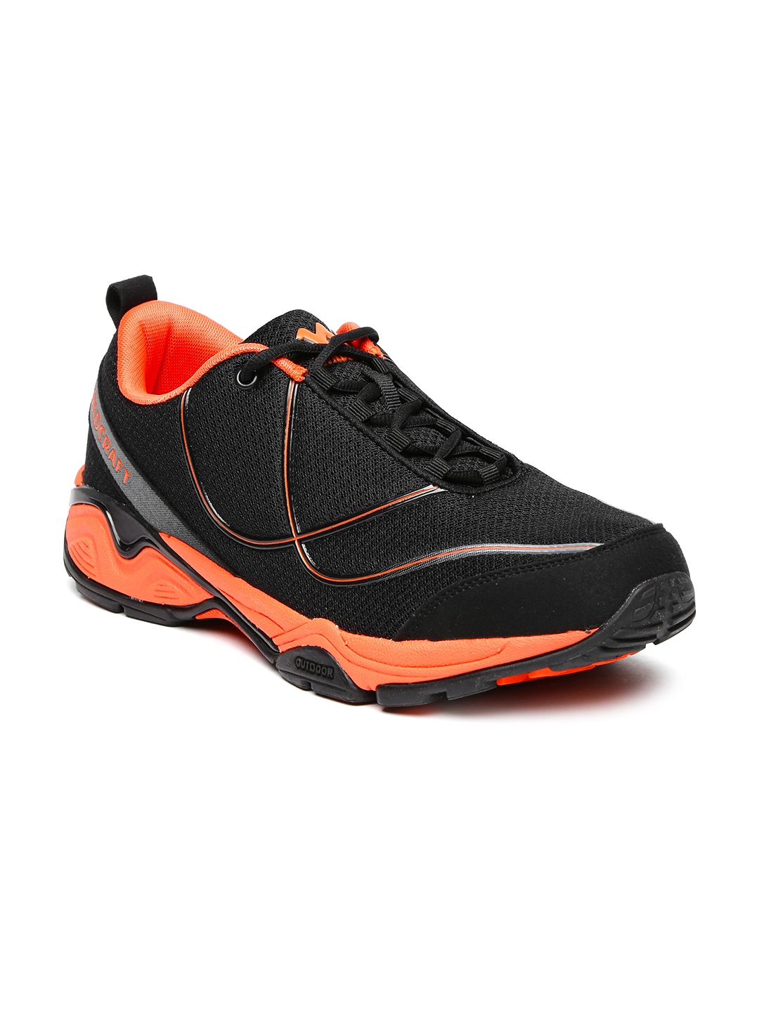 Buy Wildcraft Men Black Running Shoes - Sports Shoes for Men 1616950 ...
