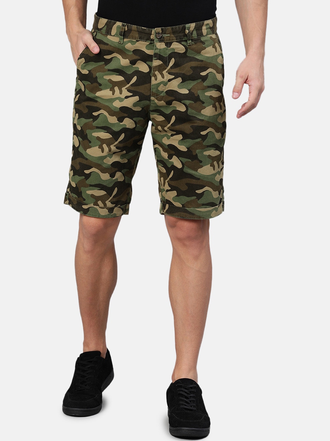 ivoc olive solid joggers