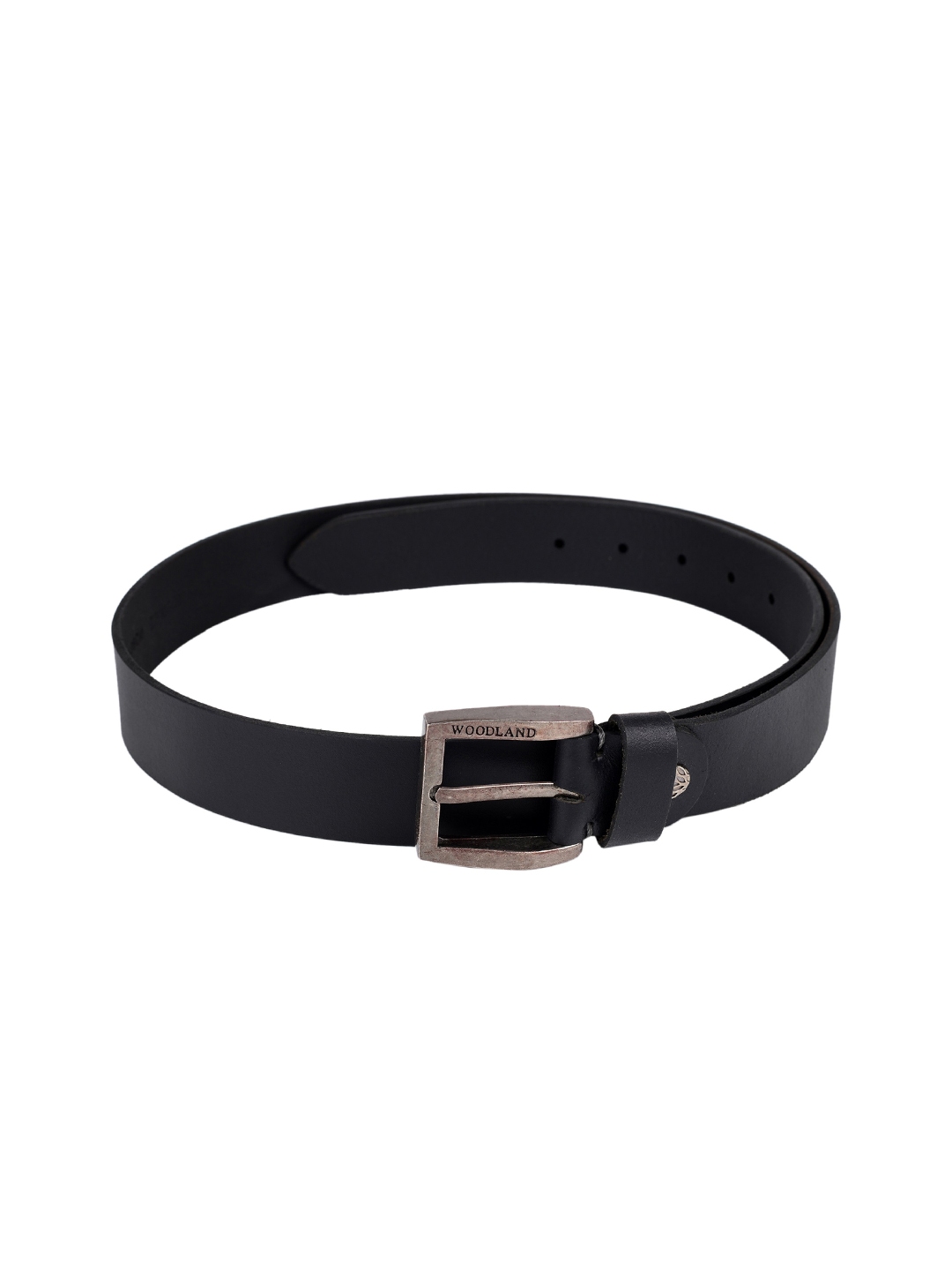 Buy Woodland Men Black Leather Belt - Belts for Men 1618253 | Myntra