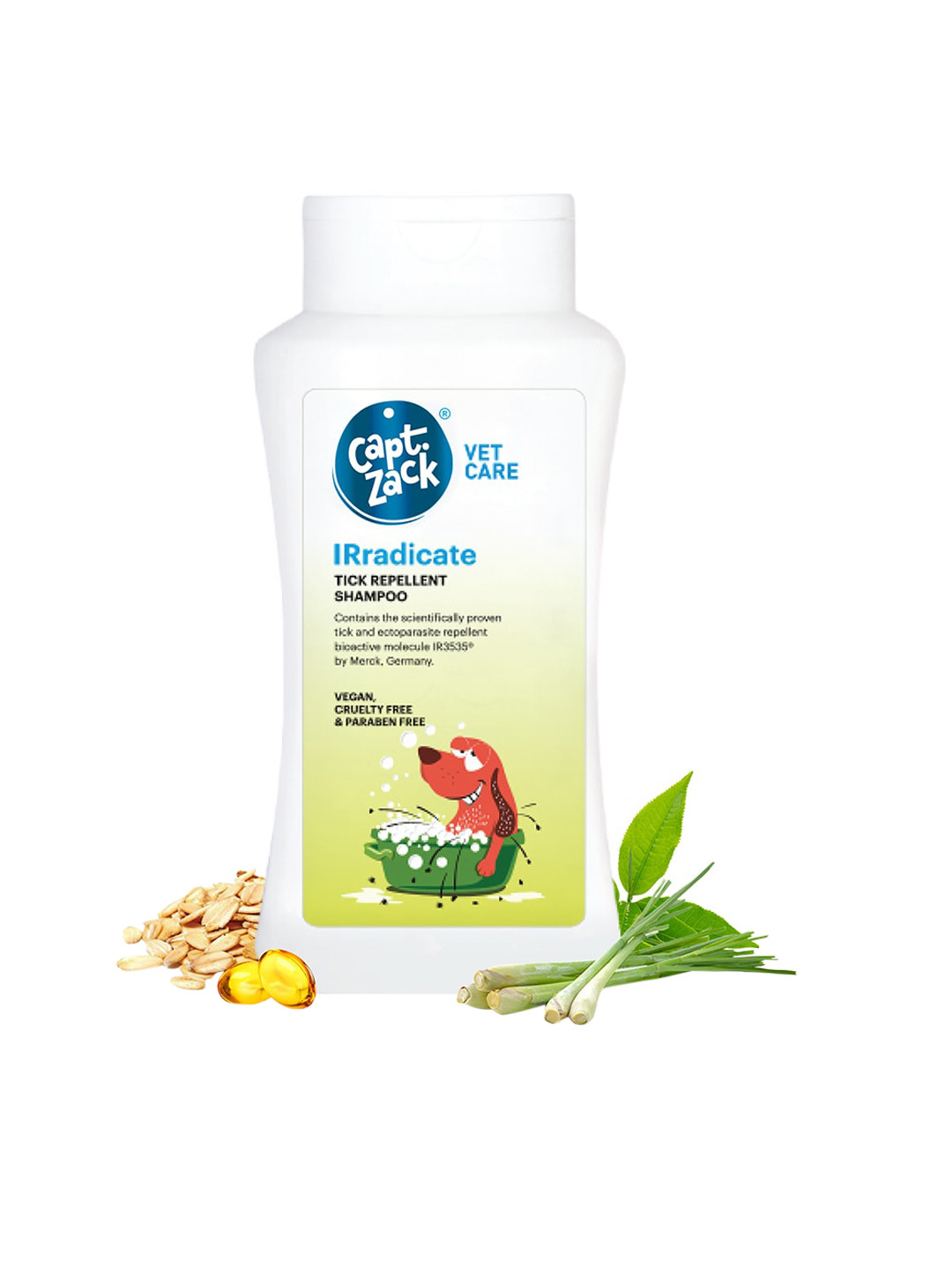 Buy Captain Zack IRradicate Tick Repellent Shampoo For Dogs 50 Ml Pet