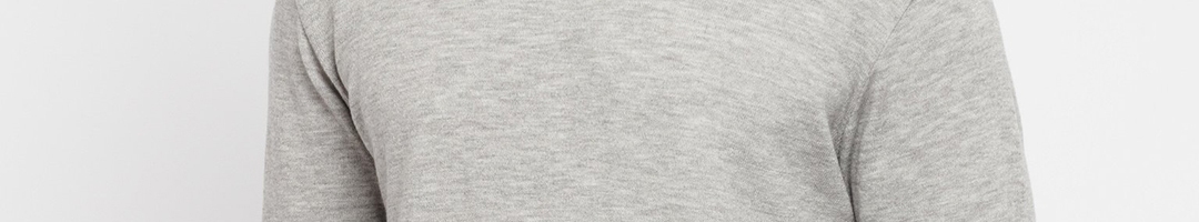 Buy Status Quo Men Grey Pullover - Sweaters for Men 16185846 | Myntra