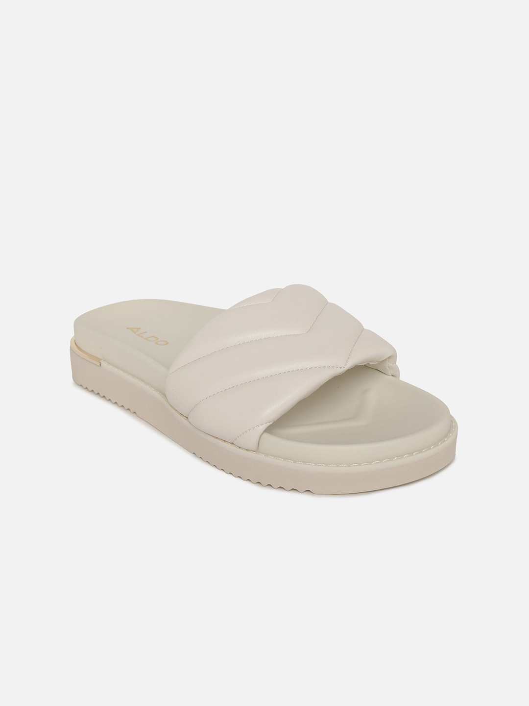 aldo open toe flats