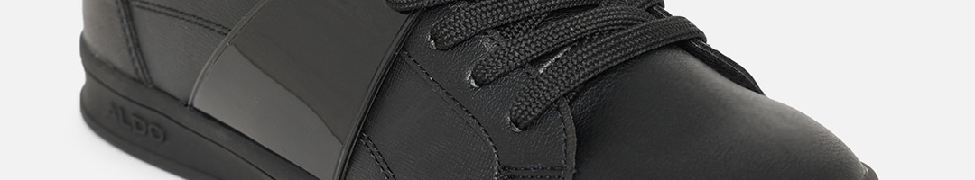 Buy ALDO Men Black Solid Sneakers - Casual Shoes for Men 16192712 | Myntra
