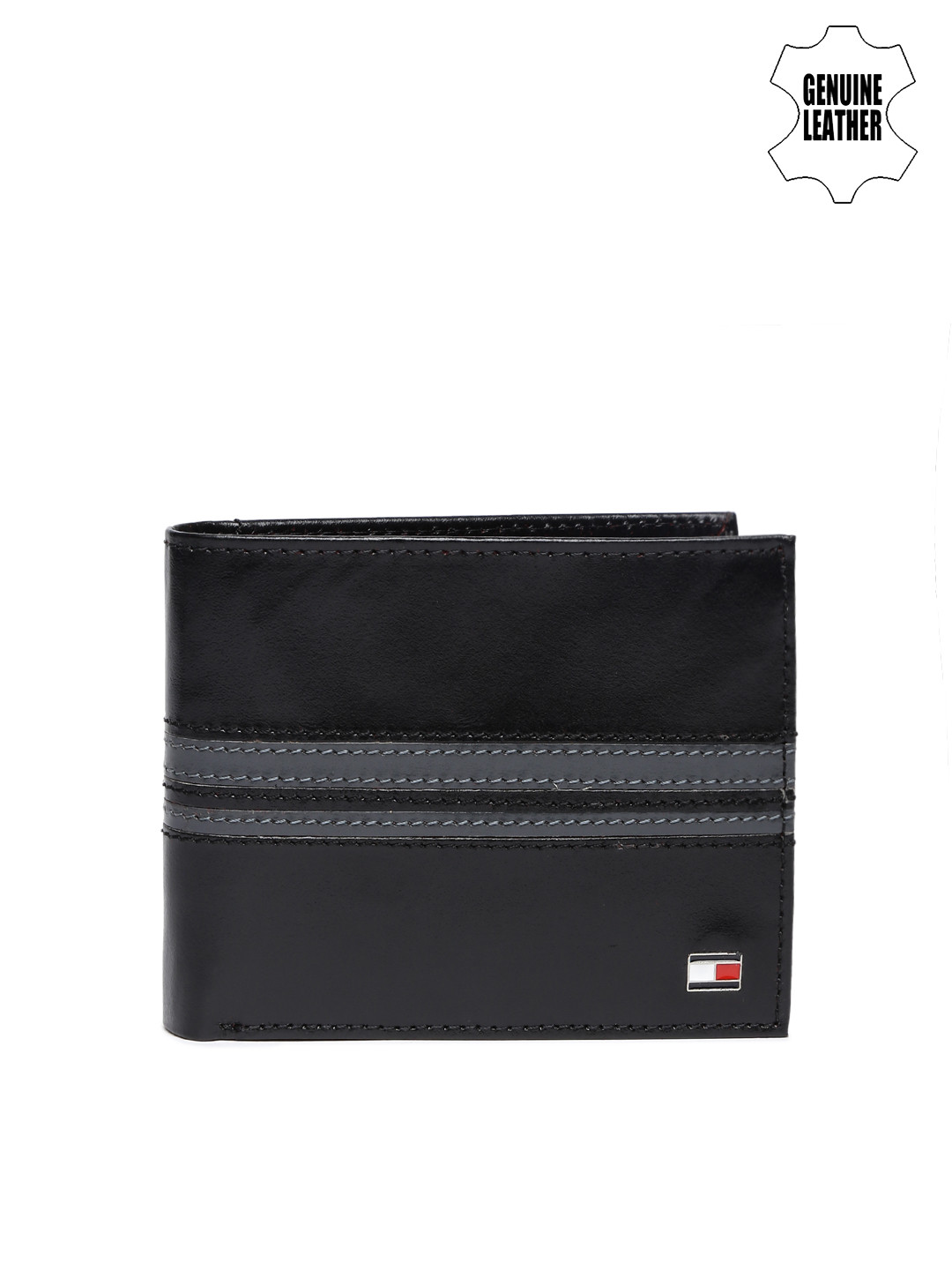 Buy Tommy Hilfiger Men Black Genuine Leather Wallet Wallets for Men