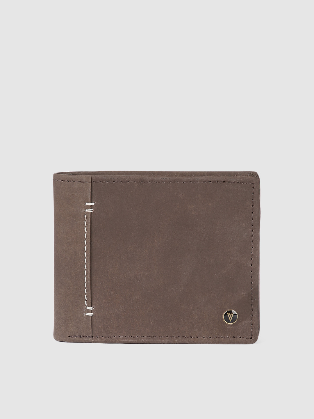 Buy Van Heusen Men Brown Leather Two Fold Wallet Wallets for Men 16201250 Myntra