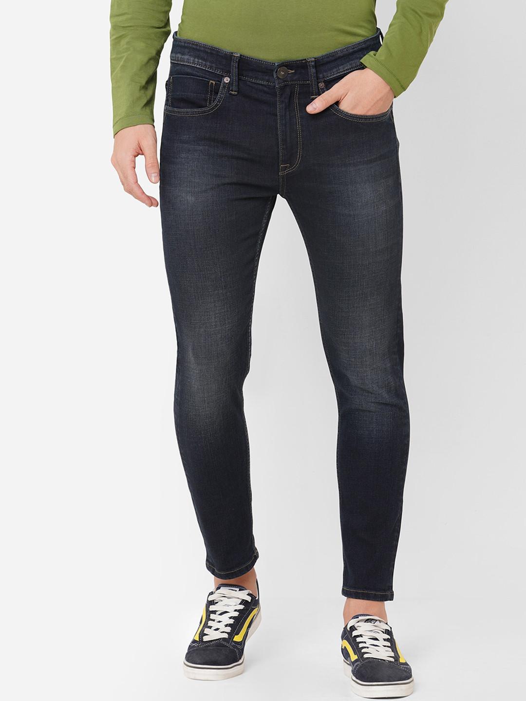 Buy Pepe Jeans Men Green Light Fade Jeans Jeans for Men 16208808 Myntra