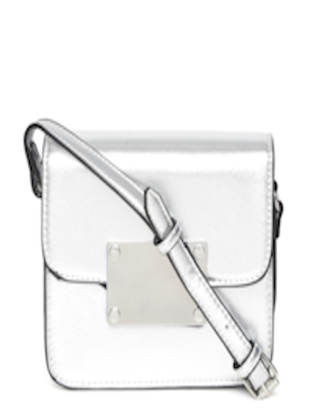 Buy ALDO Silver Toned Sling Bag - Handbags for Women 1620886 | Myntra