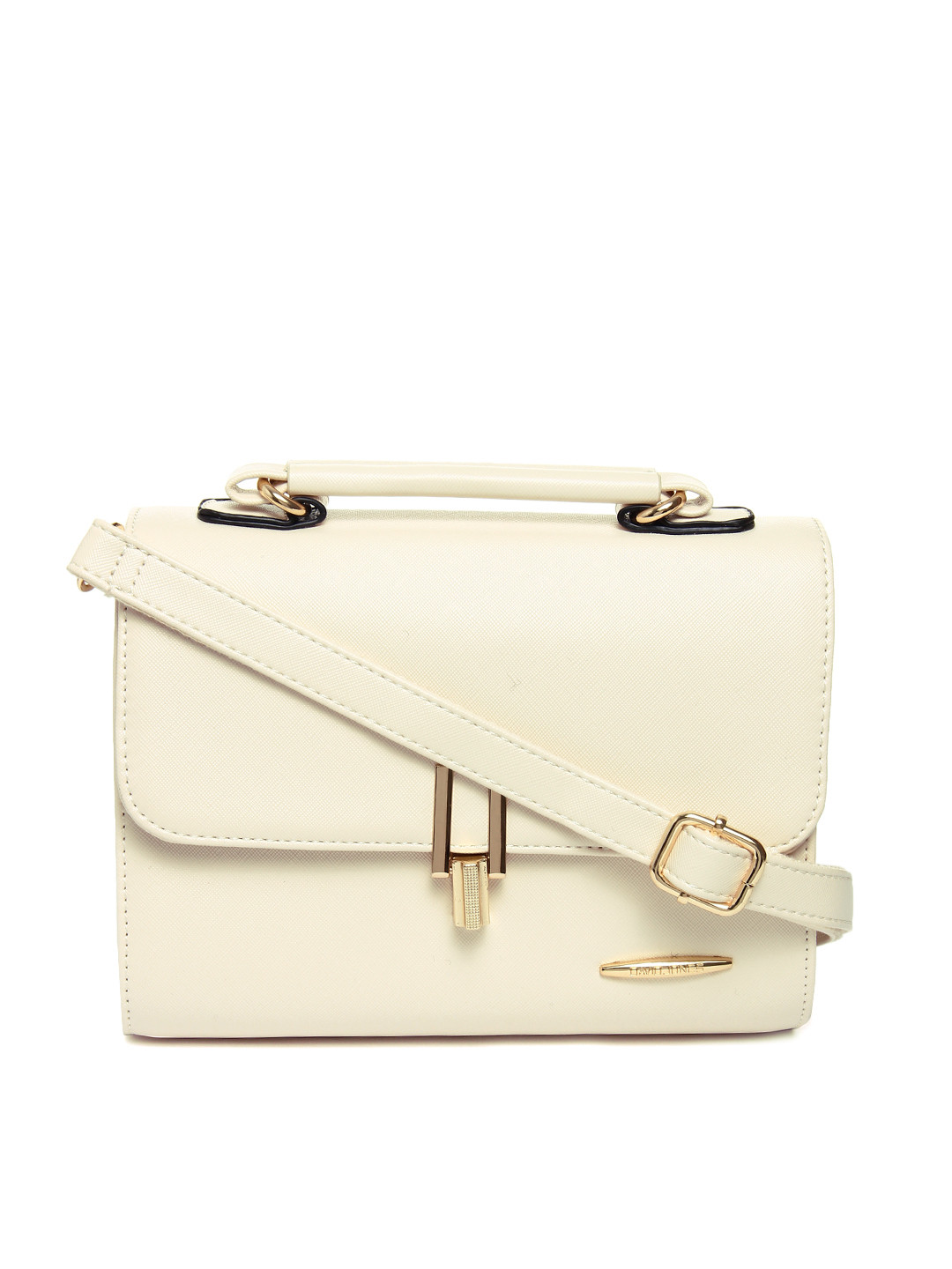 Buy David Jones Cream Coloured Satchel Handbags for Women 1621352