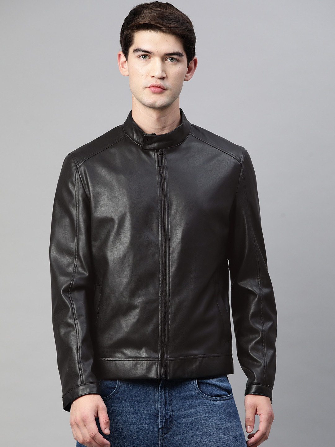 Buy Marks & Spencer Men Black Solid Tailored Jacket Jackets for Men