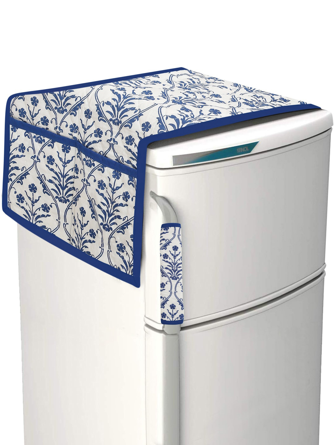 Blue - Handmade Cotton Fridge Handle Cover 20