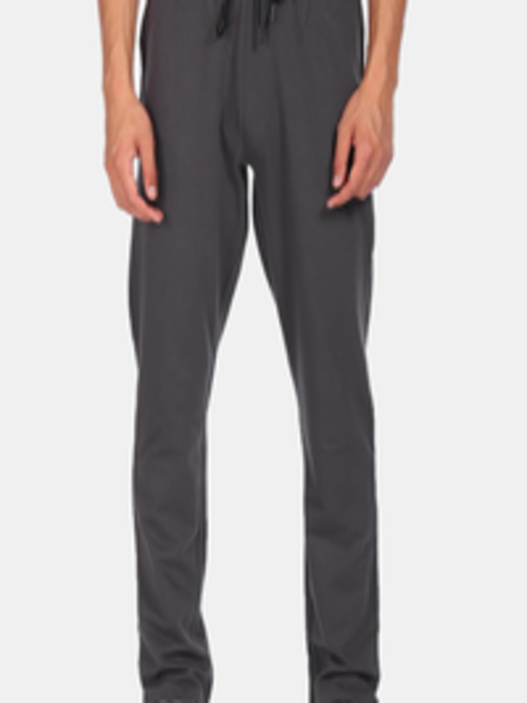 Buy Arrow Sport Men Grey Solid Straight Fit Track Pants - Track Pants ...