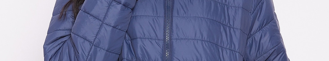 Buy Cantabil Women Blue Padded Jacket - Jackets for Women 16228256 | Myntra