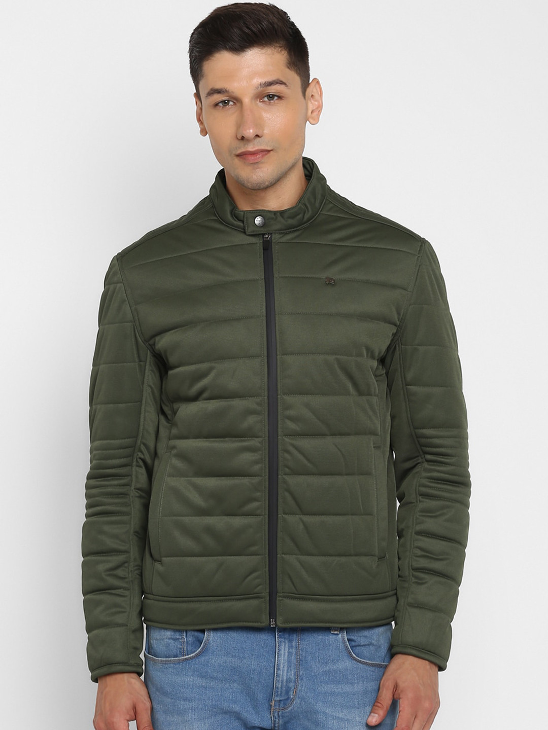 Buy Red Chief Men Green Water Resistant Padded Jacket Jackets for Men