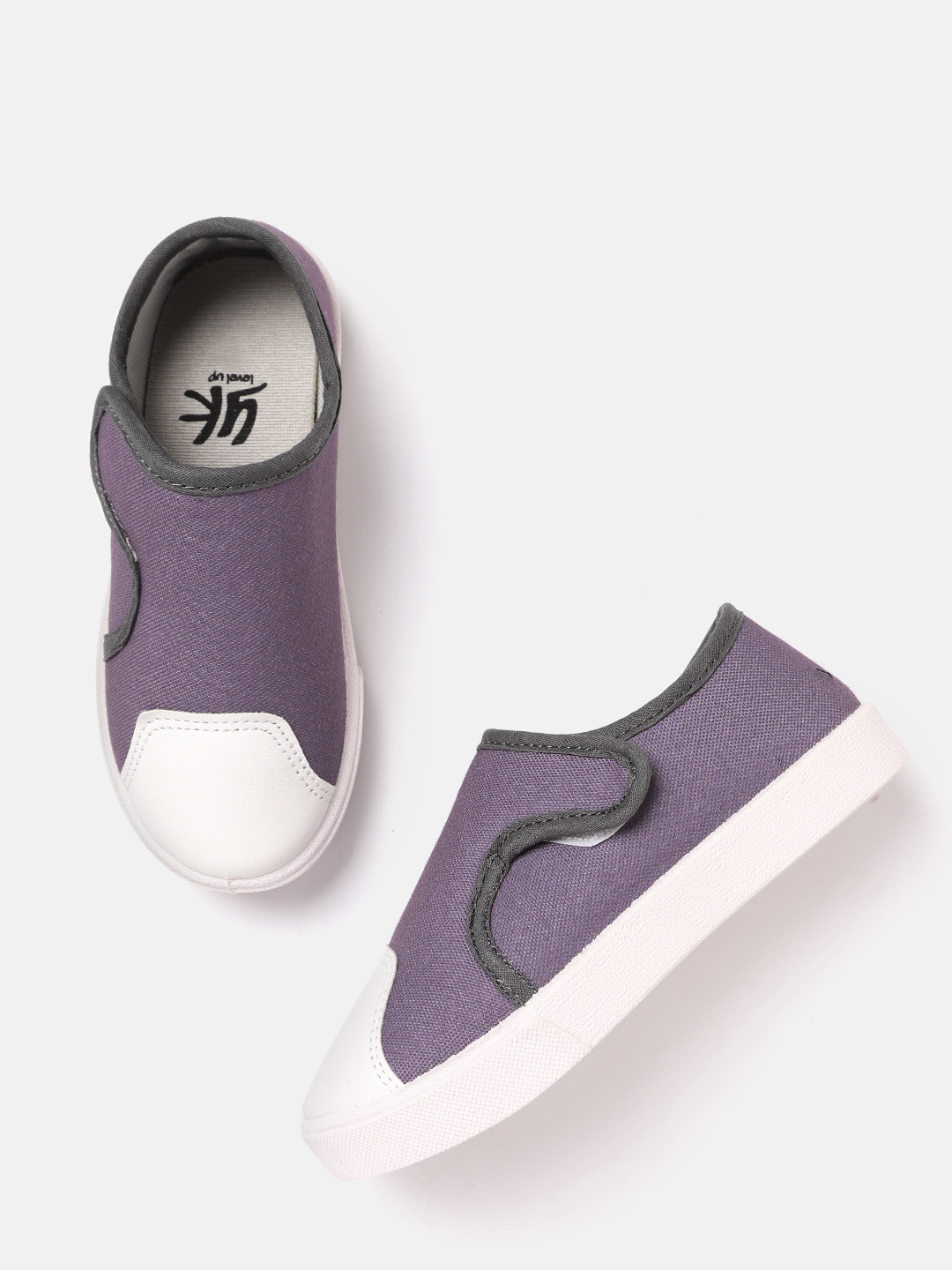 Buy YK Boys Purple Solid Sneakers Casual Shoes for Boys 16232990 Myntra