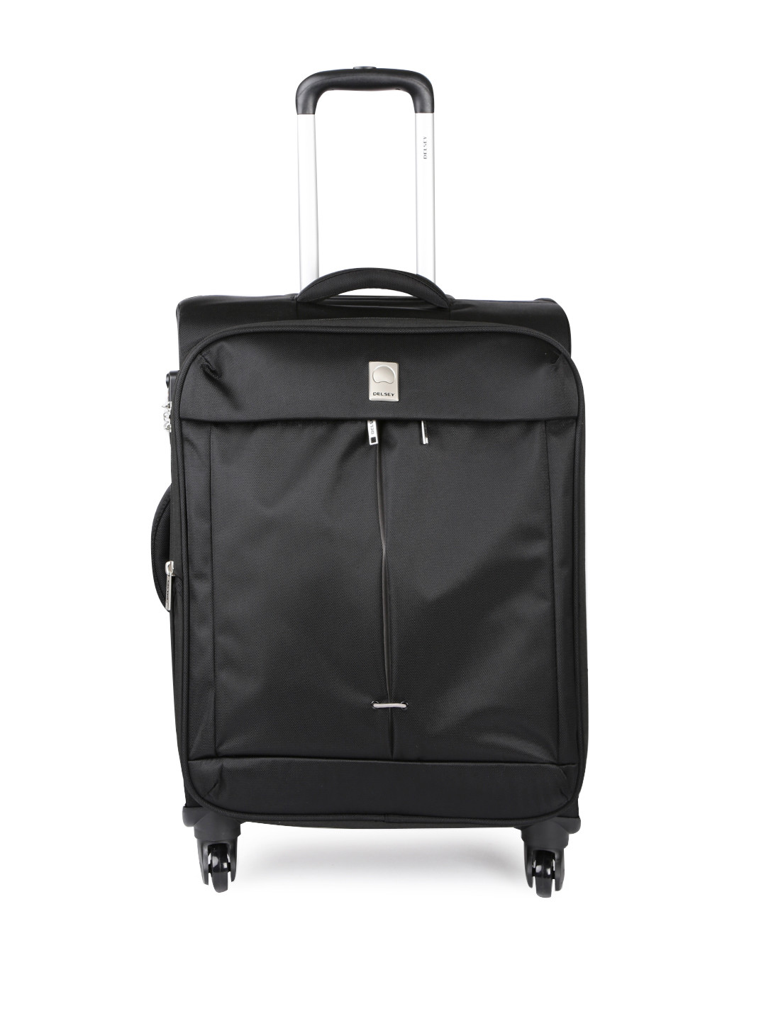 Buy DELSEY Unisex Black Flight Medium Trolley Bag Trolley Bag for Unisex 1624092 Myntra