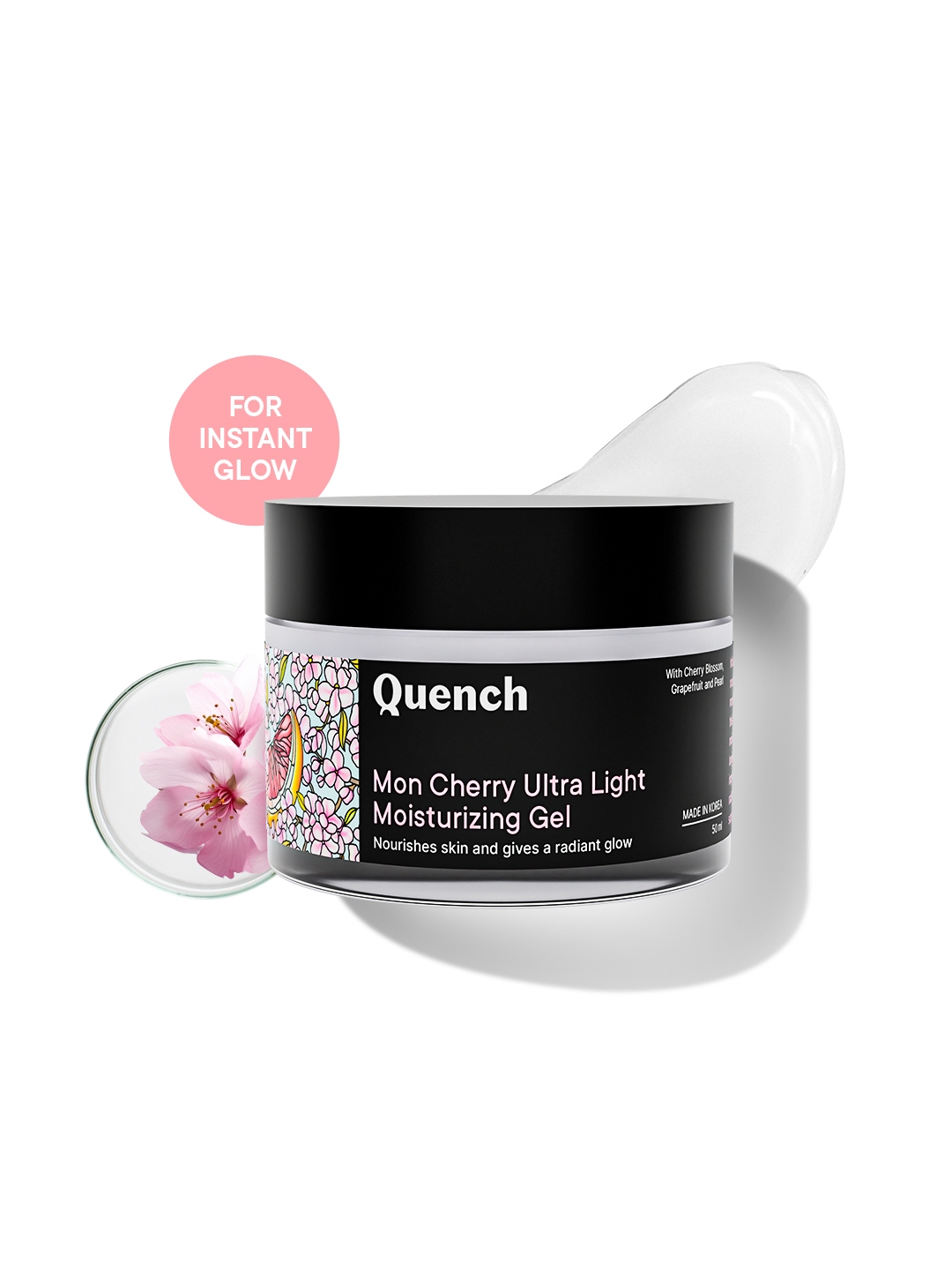Buy Quench Botanics Mon Cherry Ultra Light Moisturizing Gel 10 Ml