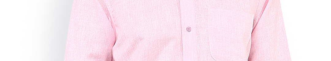 Buy Prayyan Men Pink Regular Fit Solid Formal Shirt - Shirts for Men ...
