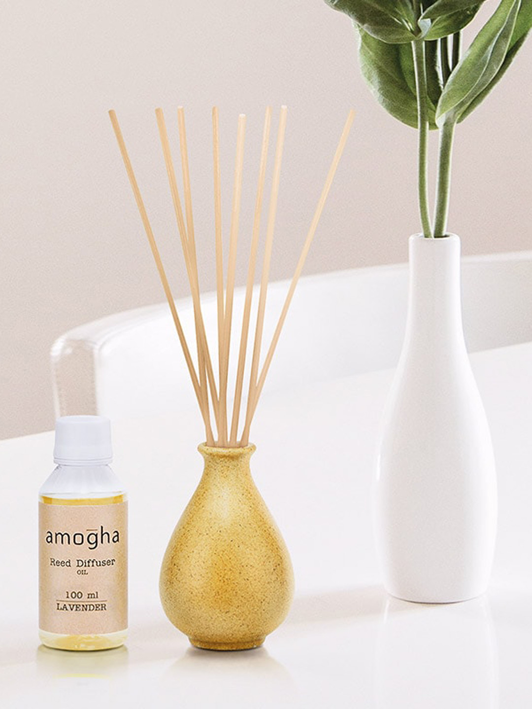 Buy IRIS Amogha Lavender Reed Diffuser Set Aroma Oil Diffusers for