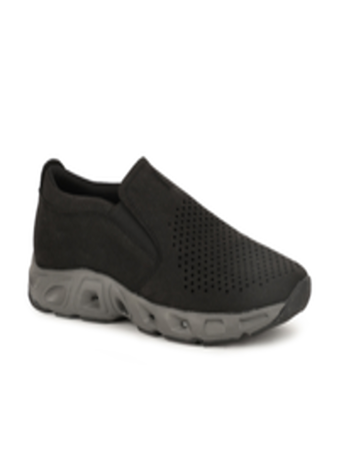 Buy Weinbrenner Men Black Slip On Sneakers - Casual Shoes for Men ...