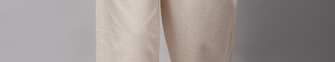 Buy NEUDIS Women Beige Flared Trousers - Trousers for Women 16255316 ...