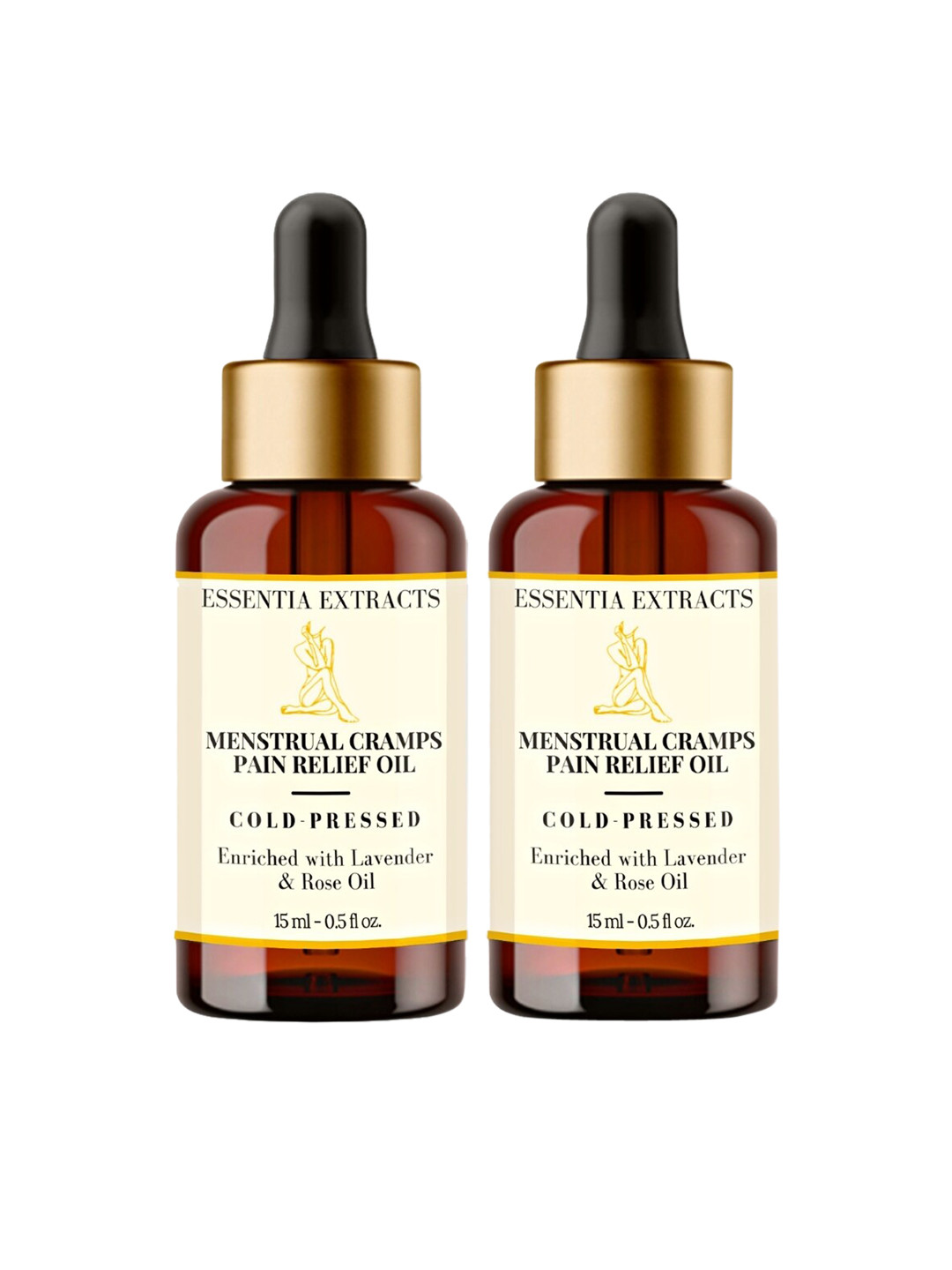 Buy ESSENTIA EXTRACTS Women Set Of 2 Menstrual Cramps Pain Relief Oil