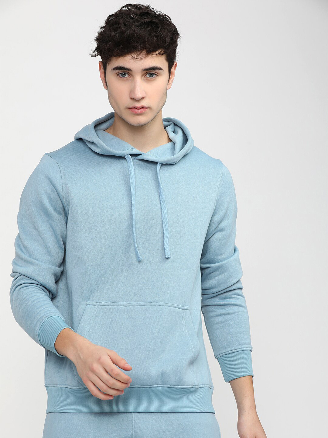 Buy HIGHLANDER Men Blue Hooded Sweatshirt - Sweatshirts for Men 16269634 | Myntra