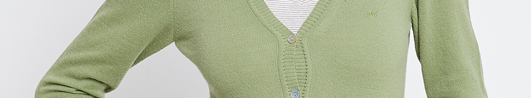 Buy Monte Carlo Women Green Solid Cardigan - Sweaters for Women 1627109 ...