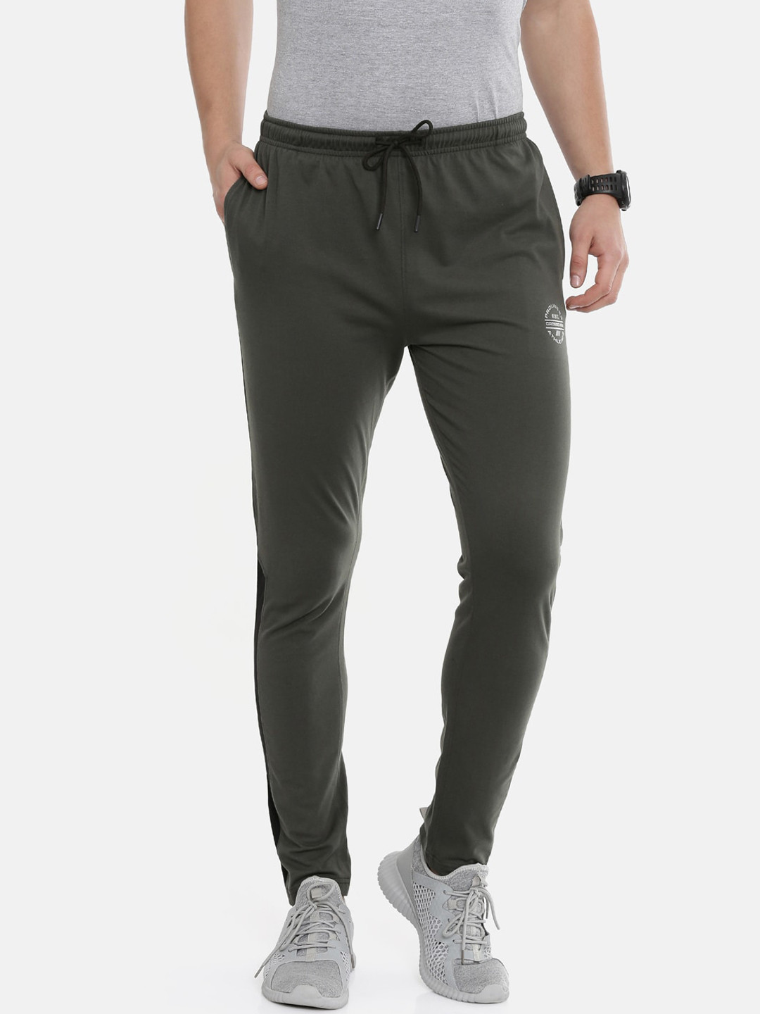 Buy Proline Men Olive Green Slim Fit Track Pants Track Pants for Men