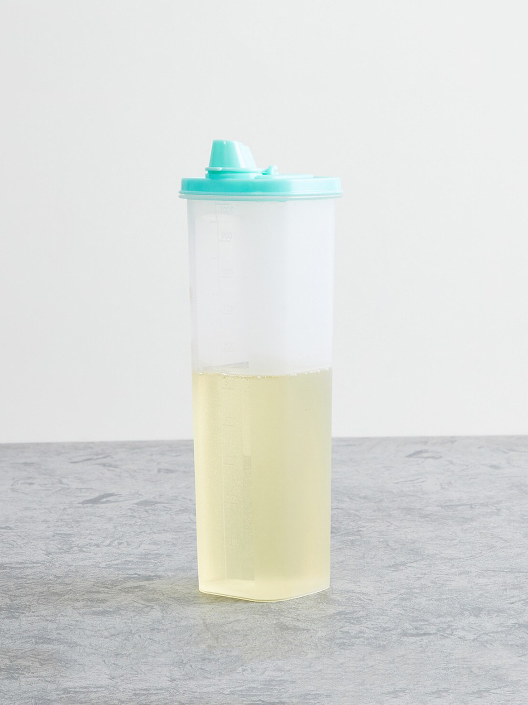 Buy Home Centre Transparent & Blue Solid Oil Container - Kitchen ...