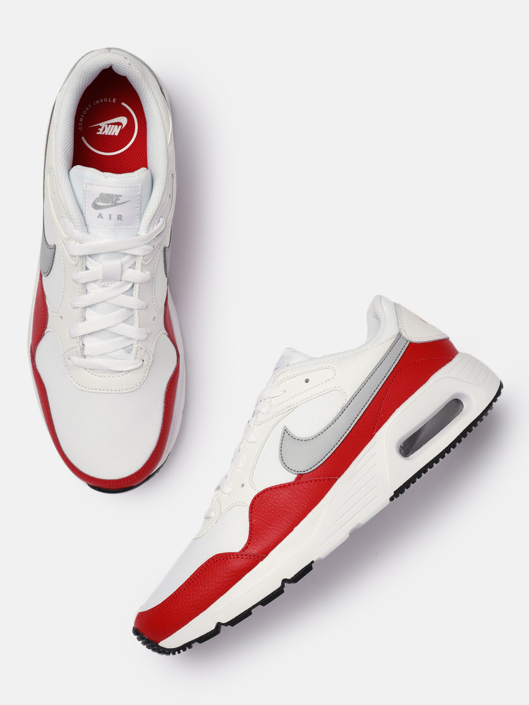 red and white nike air max 2017