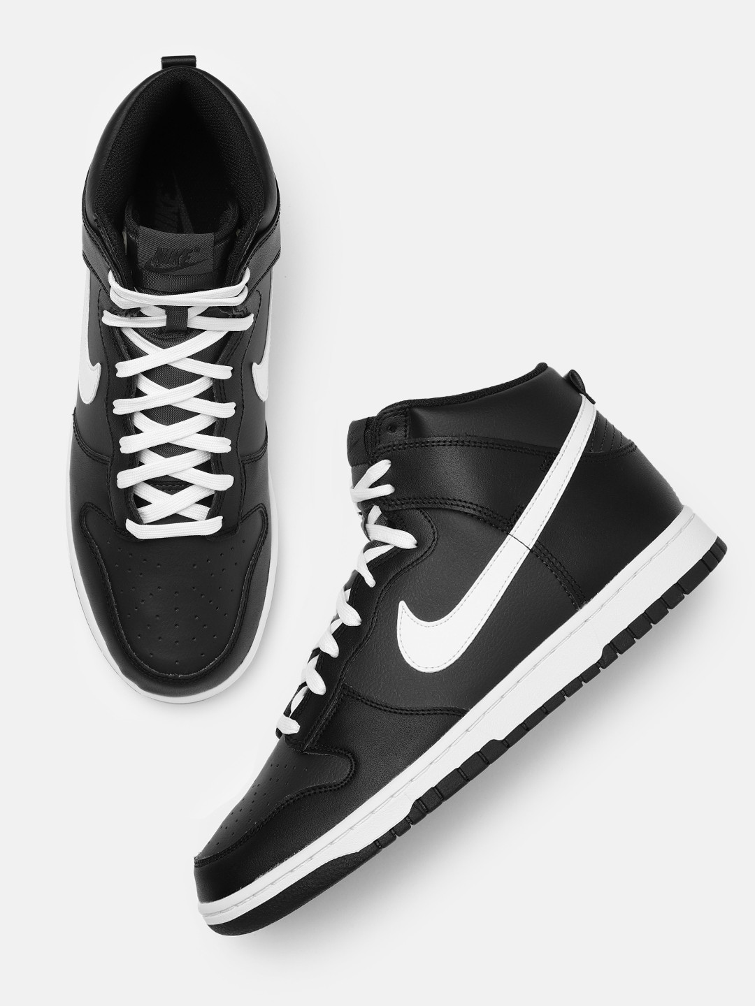 mens black nike high top sneakers