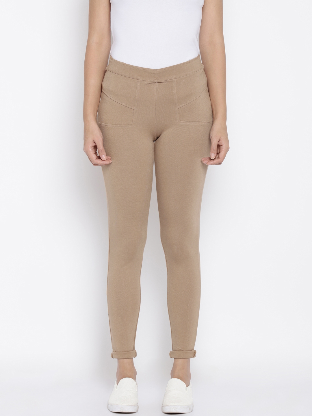 nike beige leggings
