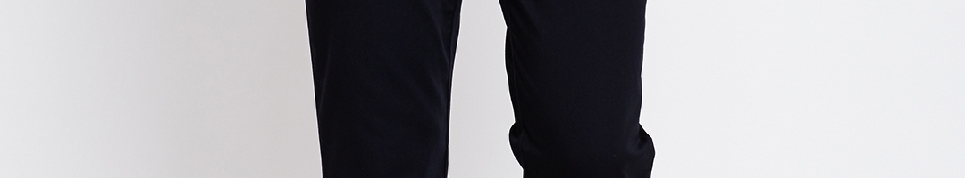 Buy John Players Men Black Solid Slim Fit Chinos - Trousers for Men ...