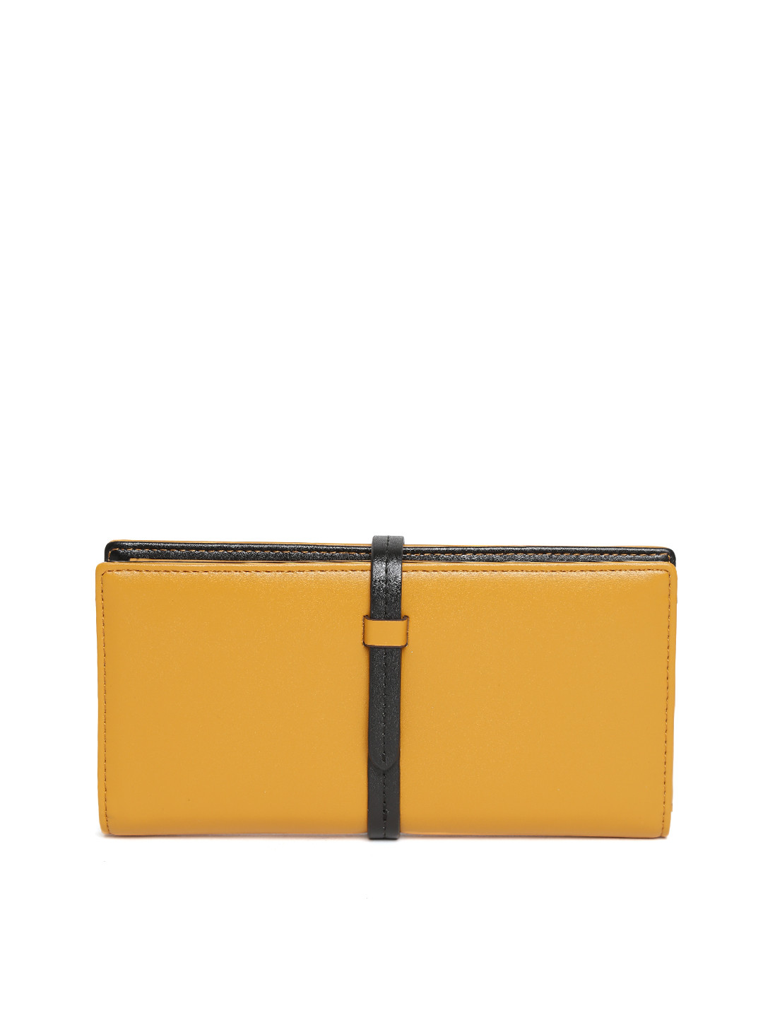 Buy DressBerry Women Mustard Yellow Wallet Wallets for Women 1628345