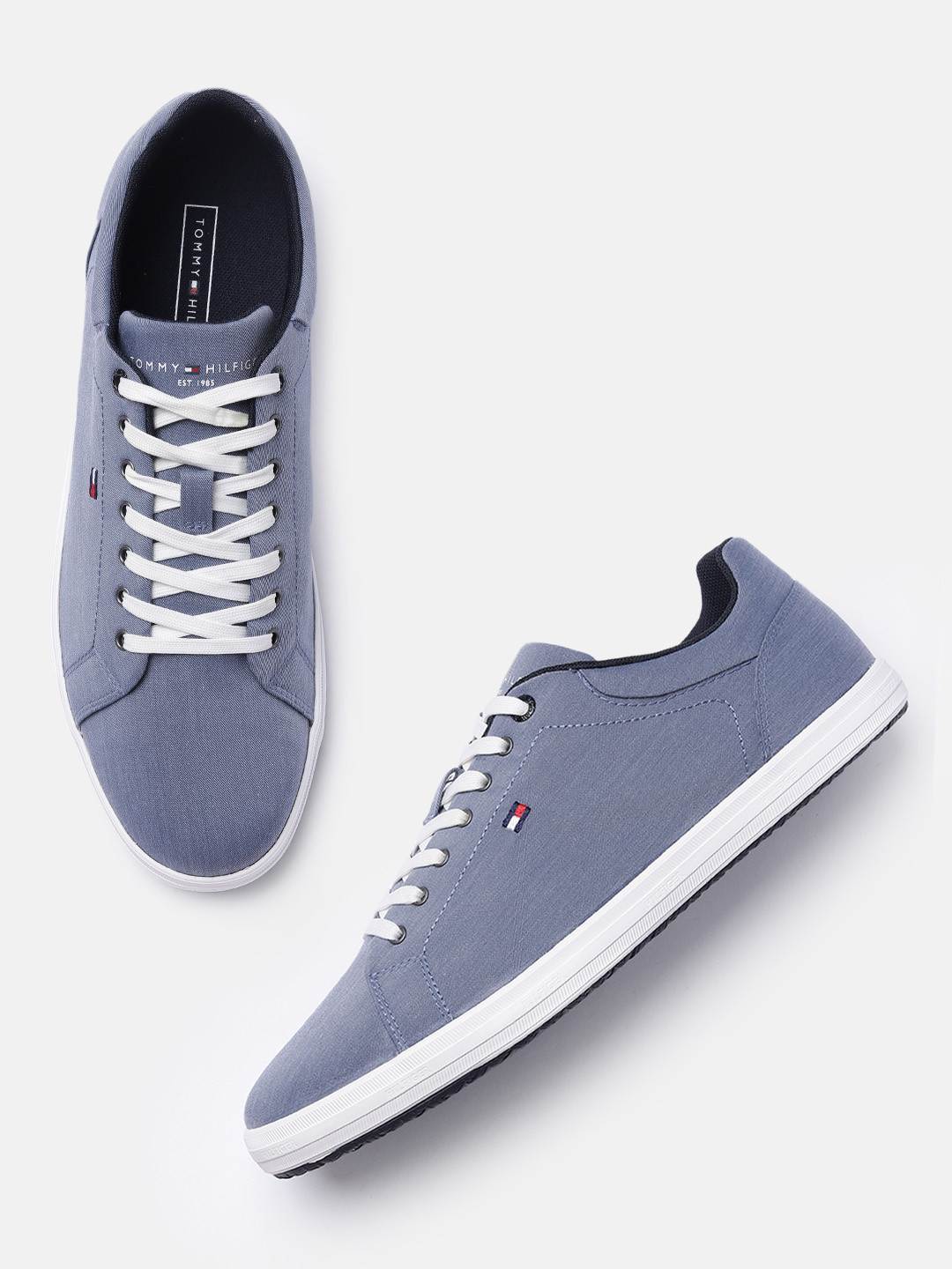 Buy Tommy Hilfiger Men Blue Sneakers Casual Shoes for Men 16285726