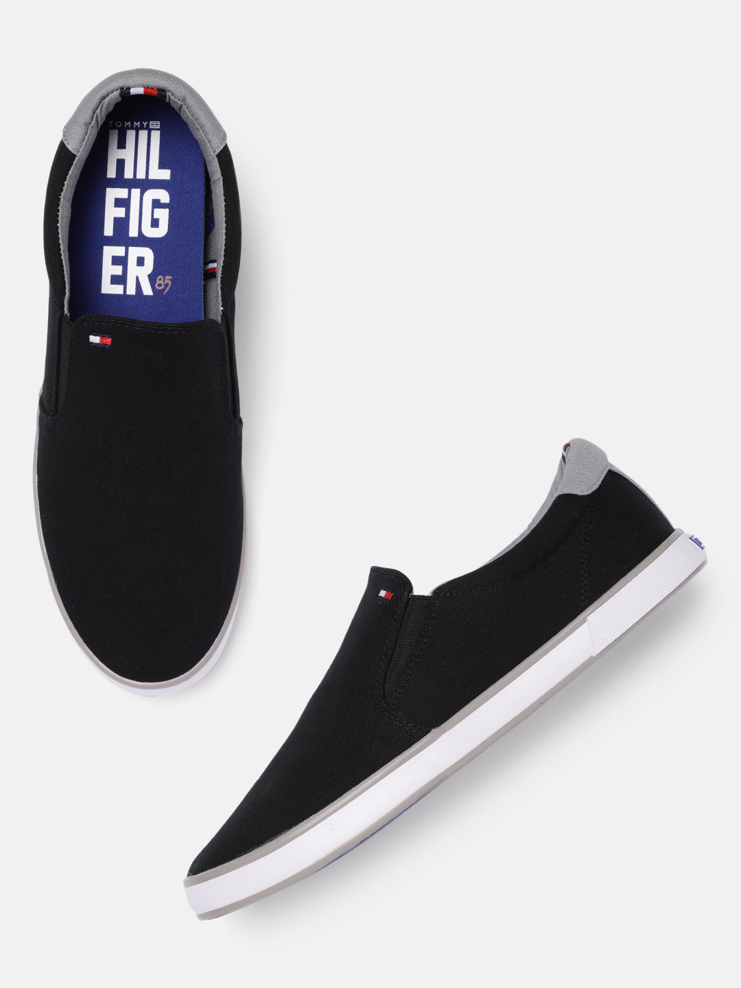 slip on sneakers tommy hilfiger